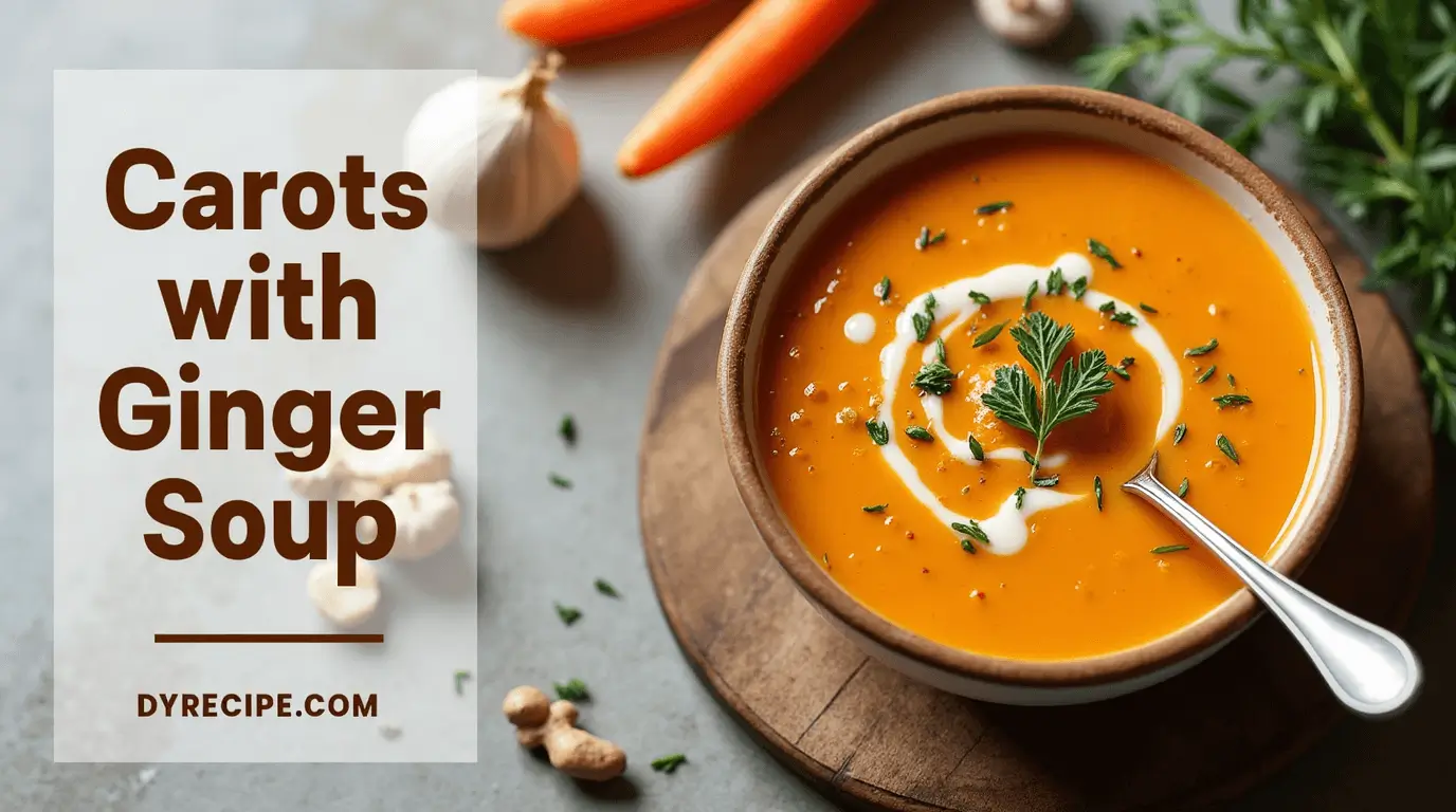 Carrots with Ginger Soup Recipe