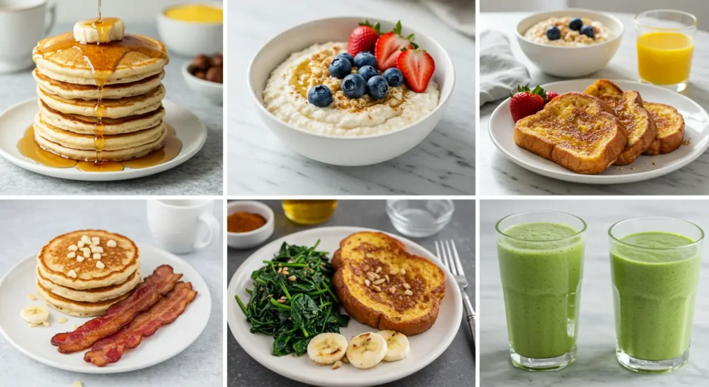 breakfast recipes without eggs