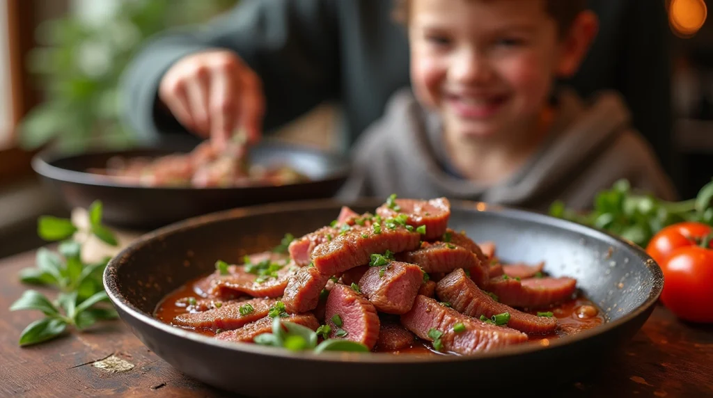 Thinly Sliced Beef