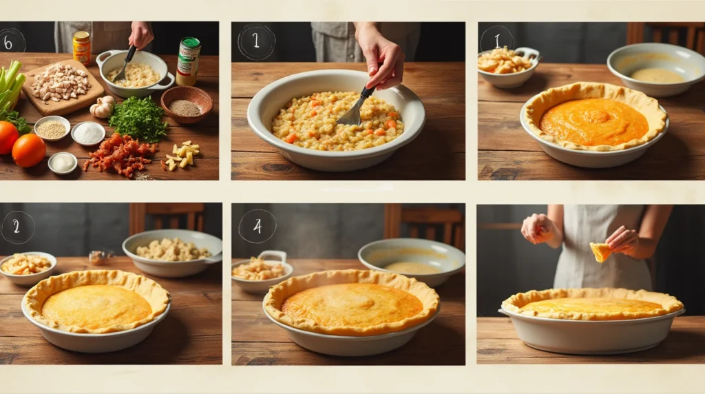 Chicken Pot Pie Recipe with Cream of Chicken Soup