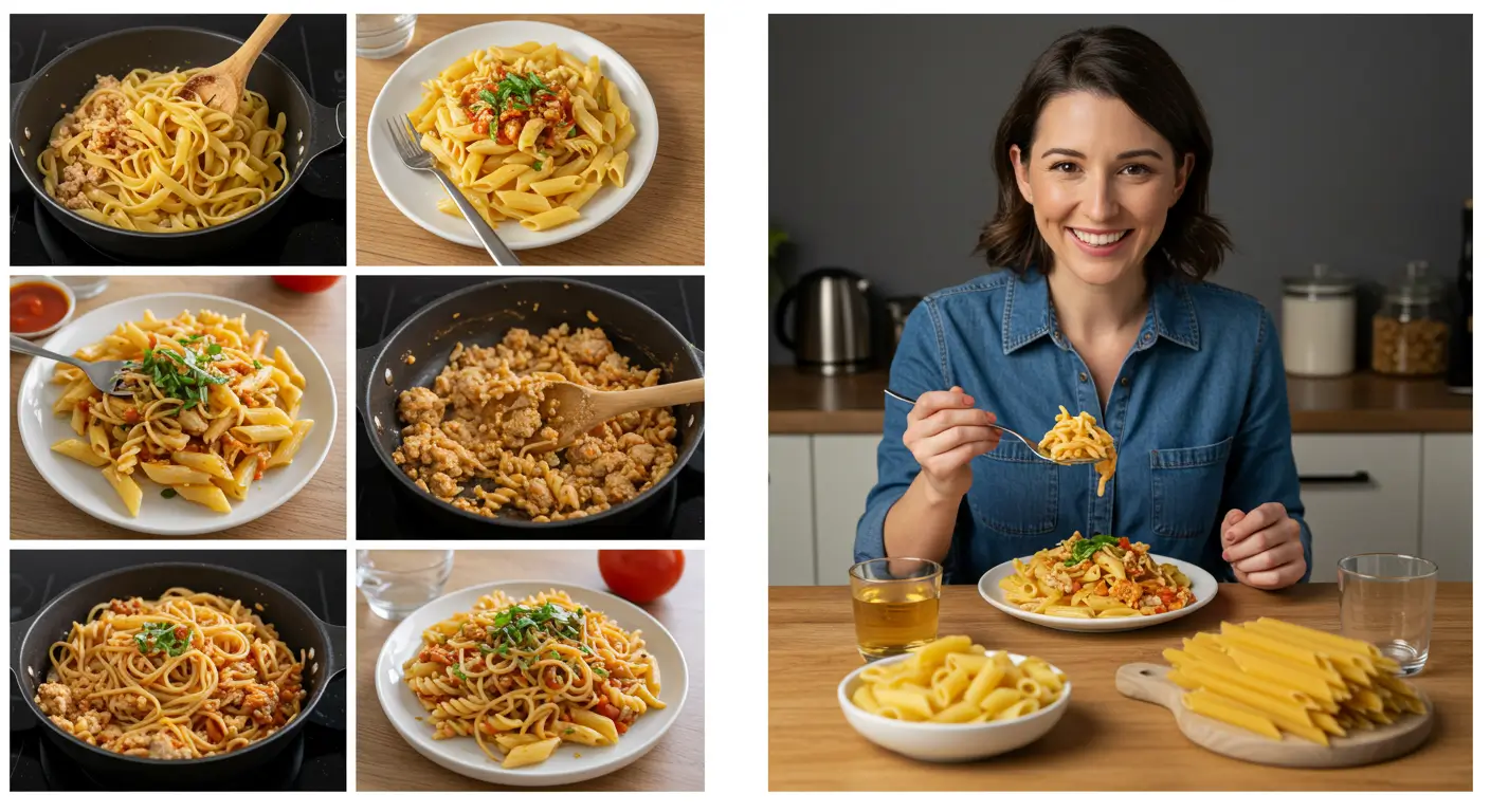 Ground chicken pasta recipes
