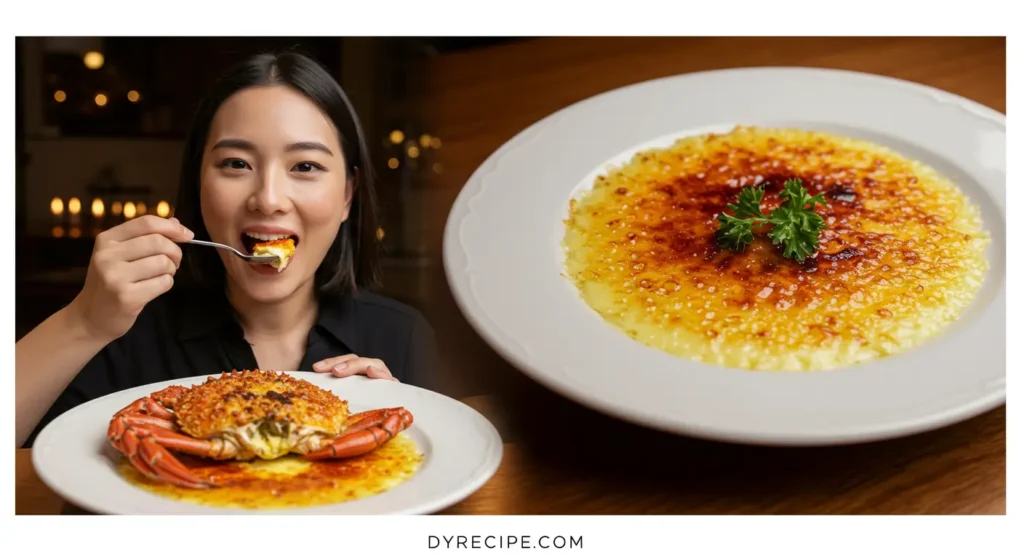 Crab Brulee Recipe