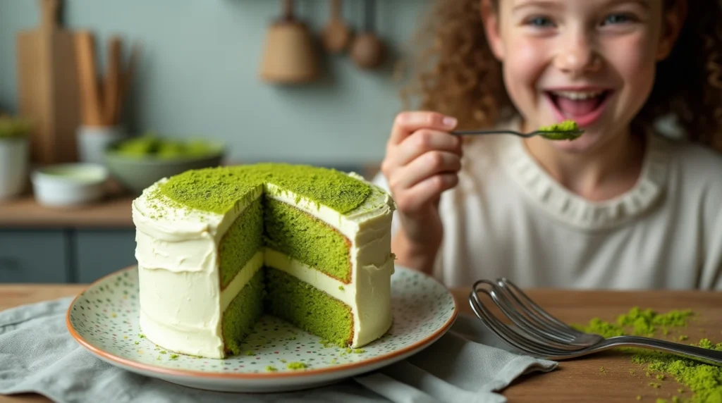 matcha cake recipe vegan