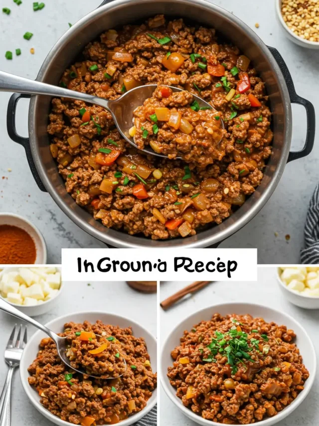 Instant Pot Ground Beef Recipes