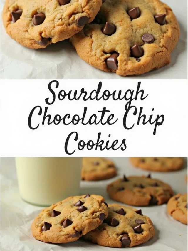Sourdough Chocolate Chip Cookies
